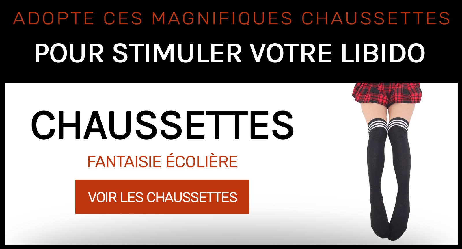 Chaussettes Ecolière